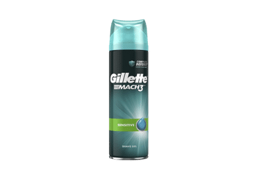 Skutimosi želė GILLETTE MACH3 PURE & SENSITIVE, 200 ml Skutimosi želė GILLETTE MACH3 PURE & SENSITIVE, 200 ml