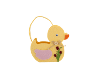 Velykų krepšelis ELEMENTS SENSE, geltona