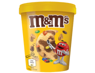 Ledai M&M's su žemės riešutais, 306 g