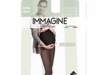 Moteriškos pėdkelnės IMMAGINE MAMMA 40 NEUTRO S/M, 1 vnt.