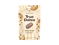 Datulės TRUE DATES COOKIE DOUGH, sausainių tešlos skonio, 100 g