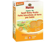 Ekologiški džiūvėsiai HOLLE vaikams (nuo 6 mėn.), 200 g