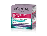 L'Oreal Paris Revitalift Filler drėkinamasis gelis-kremas, 50 ml