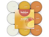 Skridininės žvakės BOLSIUS Mango, 18 vnt