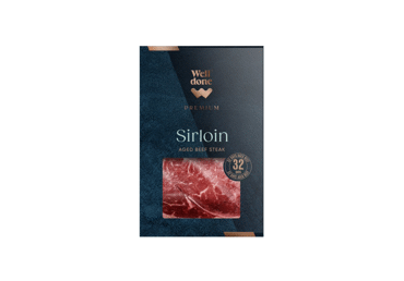 Sausai brand. jautienos nugarinės kepsnys WELL DONE PREMIUM, 220 g