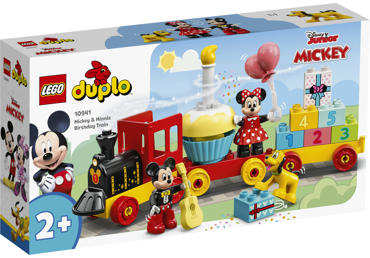 Konstruktorius LEGO MIKIO IR MINĖS TRAUKINYS 10941