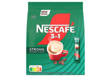 Tirpiosios kavos gėrimas NESCAFE 3IN1 STRONG, 140 g