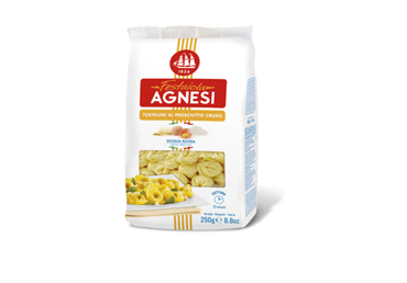 Koldūnai AGNESI TORTELLINI su mėsa, sūriu ir kiaušiniais, 250 g Koldūnai AGNESI TORTELLINI su mėsa, sūriu ir kiaušiniais, 250 g