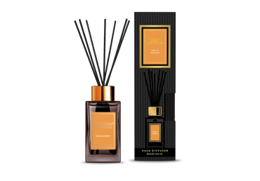 Namų kvapas su lazdelėmis AREON BLACK GOLD AMBER, 85 ml