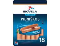 Virtos pieniškos dešrelės BIOVELA, Aukščiausia rūšis, 780 g