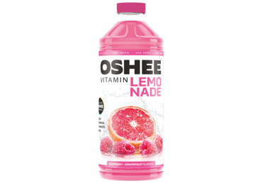 Negazuotas vitaminizuotas aviečių skonio gėrimas OSHEE, 1,1 l