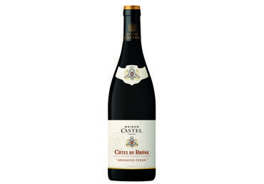 Raudonasis sausas vynas MAISON CASTEL COTES DU RHONE, 750 ml