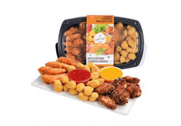 Keptų vištienos užkandžių rinkinys, 0.75 kg