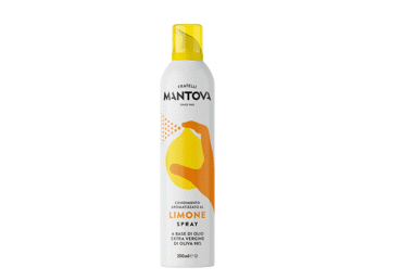 Purškiamas ypač grynas alyvuogių aliejus MANTOVA, citrinų skonio, 200 ml