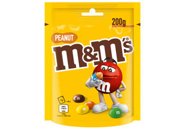 Dražė M&M'S PEANUT su žemės riešutais, 200 g