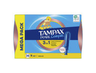 Tamponai TAMPAX Compak Pearl Regular, 36 vnt.