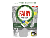 Indaplovių kapsulės FAIRY PLATINUM LEMON, 51 vnt.