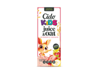 Braškių ir bananų sulčių bei aviečių pieno gėrimas CIDO, 200 ml