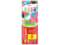 Dantų šepetėliai COLGATE Twister Design Edition, 4 vnt.