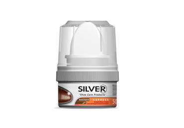 Batų tepalas su lanolinu, rudas SILVER, 50 ml