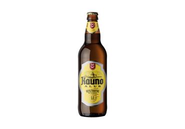 Nefiltruotas šviesusis KAUNO alus su citrinomis, 500 ml