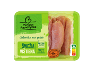 Šviežia broilerių, užaugintų be antibiotikų, vidinė filė, 400 g