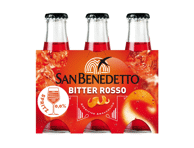 Gazuotas gėrimas SAN BENEDETTO BITTER ROSSO, 0,098L x 6 butelis