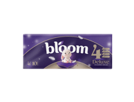 Vienkartinės nosinaitės BLOOM DELUXE 4 sl, 10 pak. x 10 vnt.
