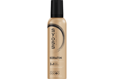 Plaukų putos SYOSS Keratin, 250 ml