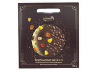 Juodasis šokoladas RŪTA su riešutais ir vaisiais, 300 g