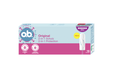 Higieniniai tamponai O.B. ORIGINAL SUPER PLUS, 16 vnt.