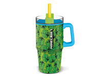 Gertuvė su šiaudeliu Minecraft STOR, 640 ml