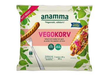Šaldytos sojų dešrelės ANAMMA, 300 g