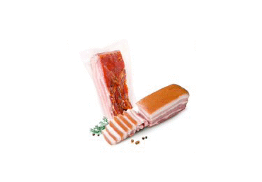 Šaltai rūkyta kiaulienos šoninė KREKENAVA, a. r., 1 kg