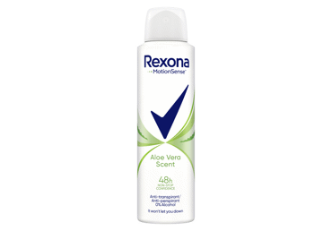 Moteriškas purškiamasis dezodorantas REXONA ALOE VERA, 150 ml