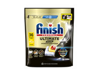 Citrinų kvapo indaplovių indų ploviklio kapsulės „Finish Ultimate Plus“, 36 vnt.