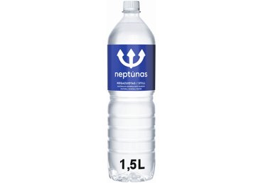 Negazuotas natūralus mineralinis vanduo NEPTŪNAS, 1,5 l Negazuotas natūralus mineralinis vanduo NEPTŪNAS, 1,5 l