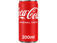 Gazuotas gėrimas COCA COLA, 200 ml 