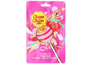 Veido kaukė braškinė CHUPA CHUPS