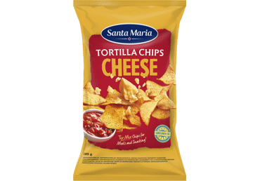Kukurūzų traškučiai su sūriu SANTA MARIA, 185 g
