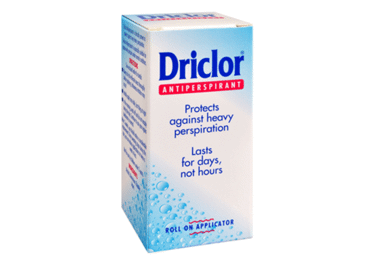 Rutulinis antiperspirantas DRICLOR, 20 ml