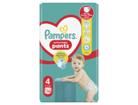 Sauskelnės-kelnaitės PAMPERS Pants, Giant Pack, 4 dydis, 66 vnt.