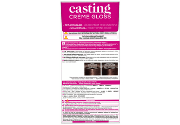 Plaukų dažai L'OREAL CASTING CREME GLOSS, Nr. 400, 1 vnt. - 2