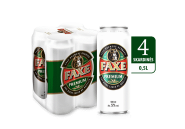 Alus FAXE PREMIUM, 4 vnt., 2 l
