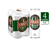 Alus FAXE PREMIUM, 4 vnt., 2 l