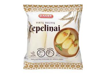Šaldyti virtų bulvių cepelinai JUDEX su mėsos įdaru, 400 g - 2