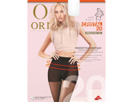 Moteriškos pėdkelnės ORI Cristal20, 3,neutro