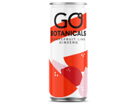 Gazuotas gėrimas GO BOTANICALS greipfrutų skonio, 330 ml