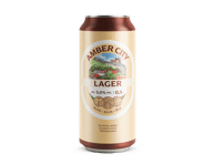 Šviesusis alus AMBER CITY LAGER, 500 ml