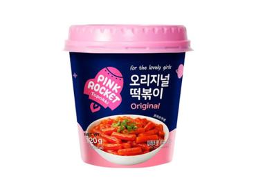Ryžių virtinukai PINK ROCKET ORIGINAL, 120 g